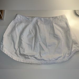 White ASOS denim skirt size 12